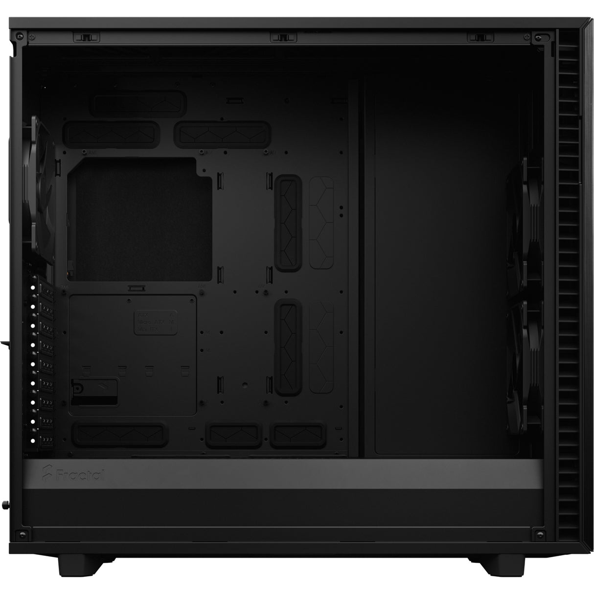 Fraktal design definerer 7 xl stort tårnhus (sort | 4x USB-A | 1x USB-C)