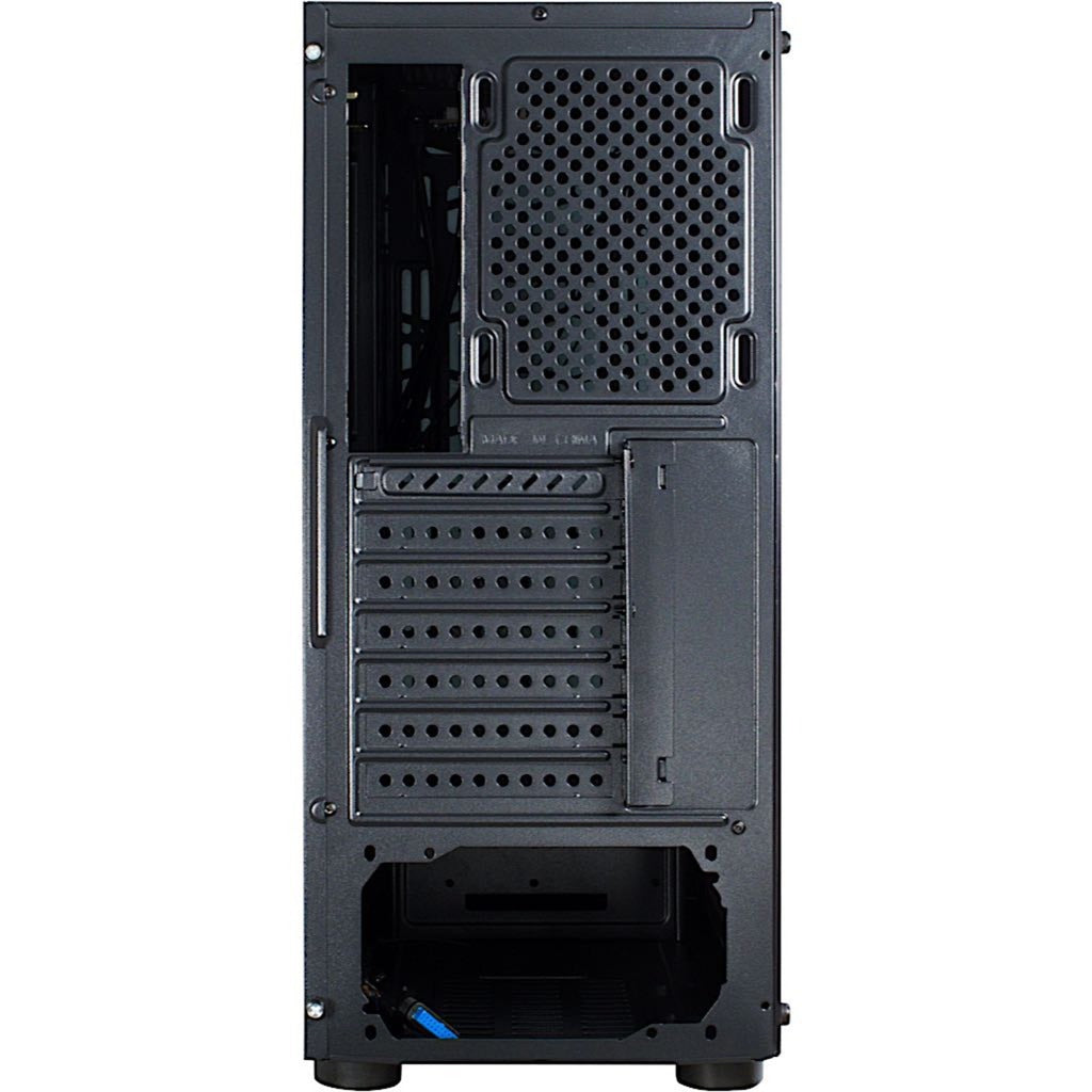 Inter-tech cxc2 midi tårnhus (sort | 3x usb-a | vindue)