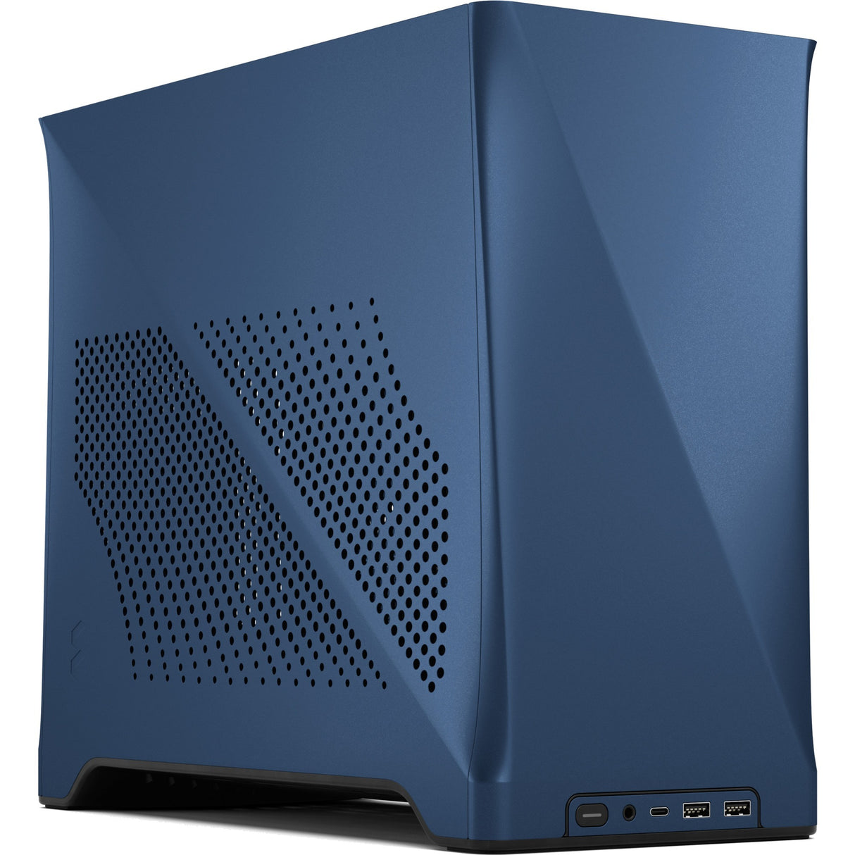 Fractal design æra 2 midnatsblåt mini tårnhus (mørkeblå | 2x USB-A | 1x USB-C)