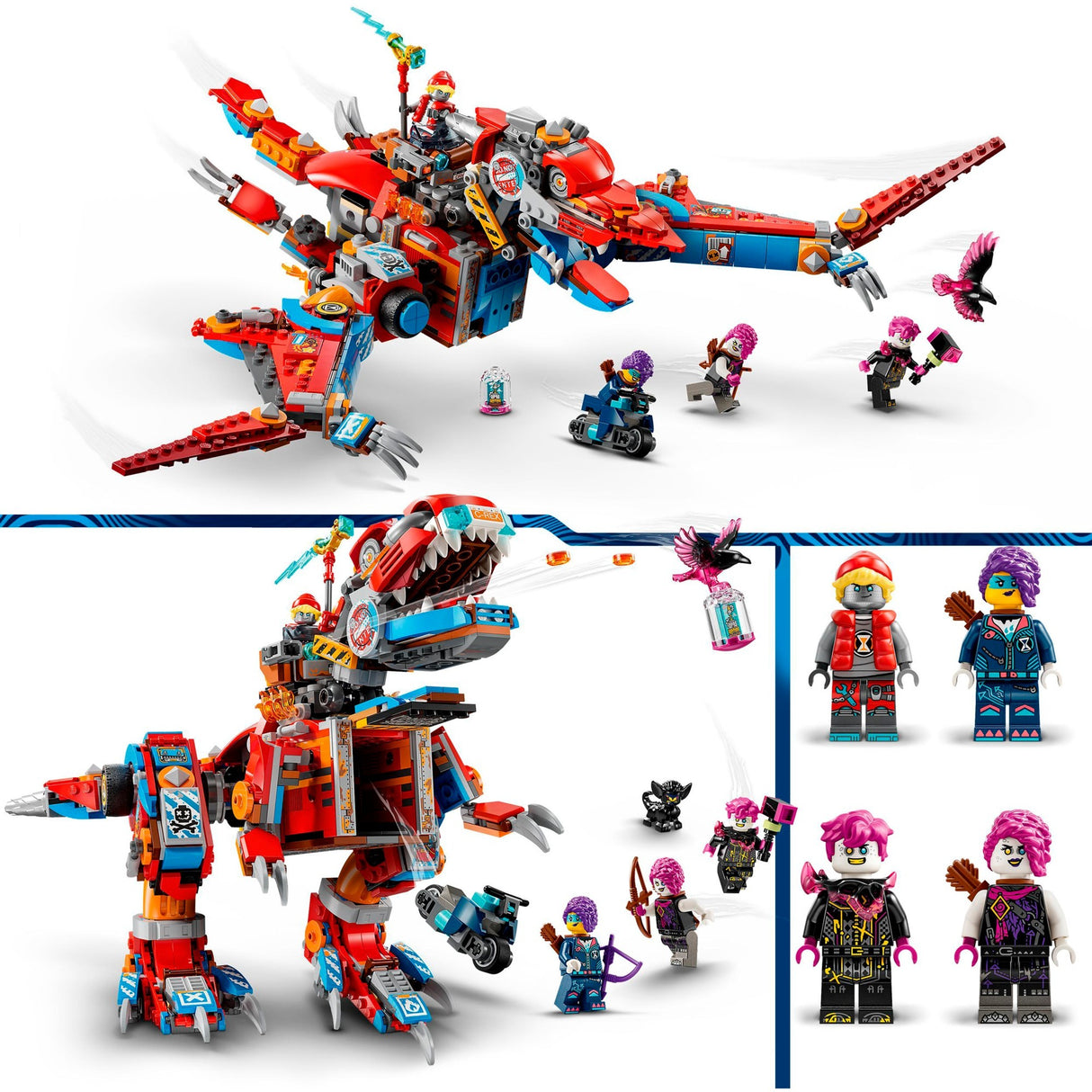 Lego dreamzzz - coopers robot dinosaur c. rex byggelegetøj (71484)