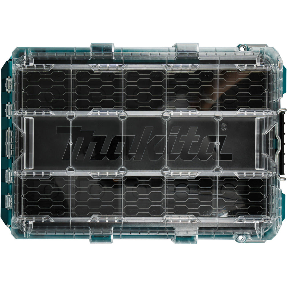 Makita Maktrak Organizer Medium P-91045 Værktøjskasse (blå sort)