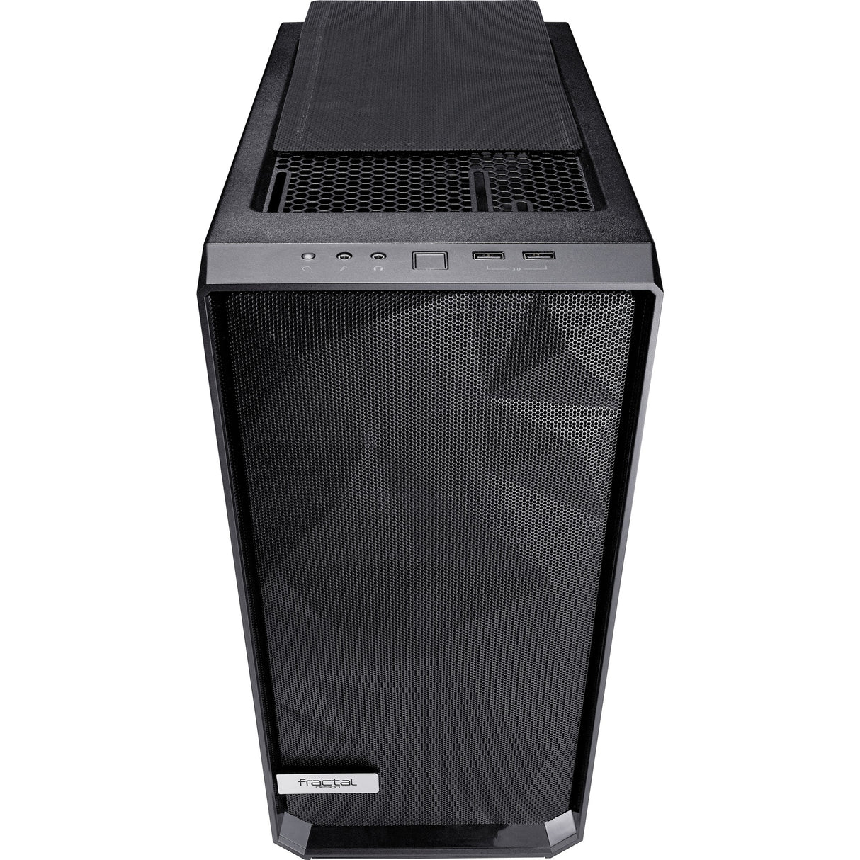 Fractal design meshify c midi tårnhus (sort | 2x USB-A | hærdet glas)