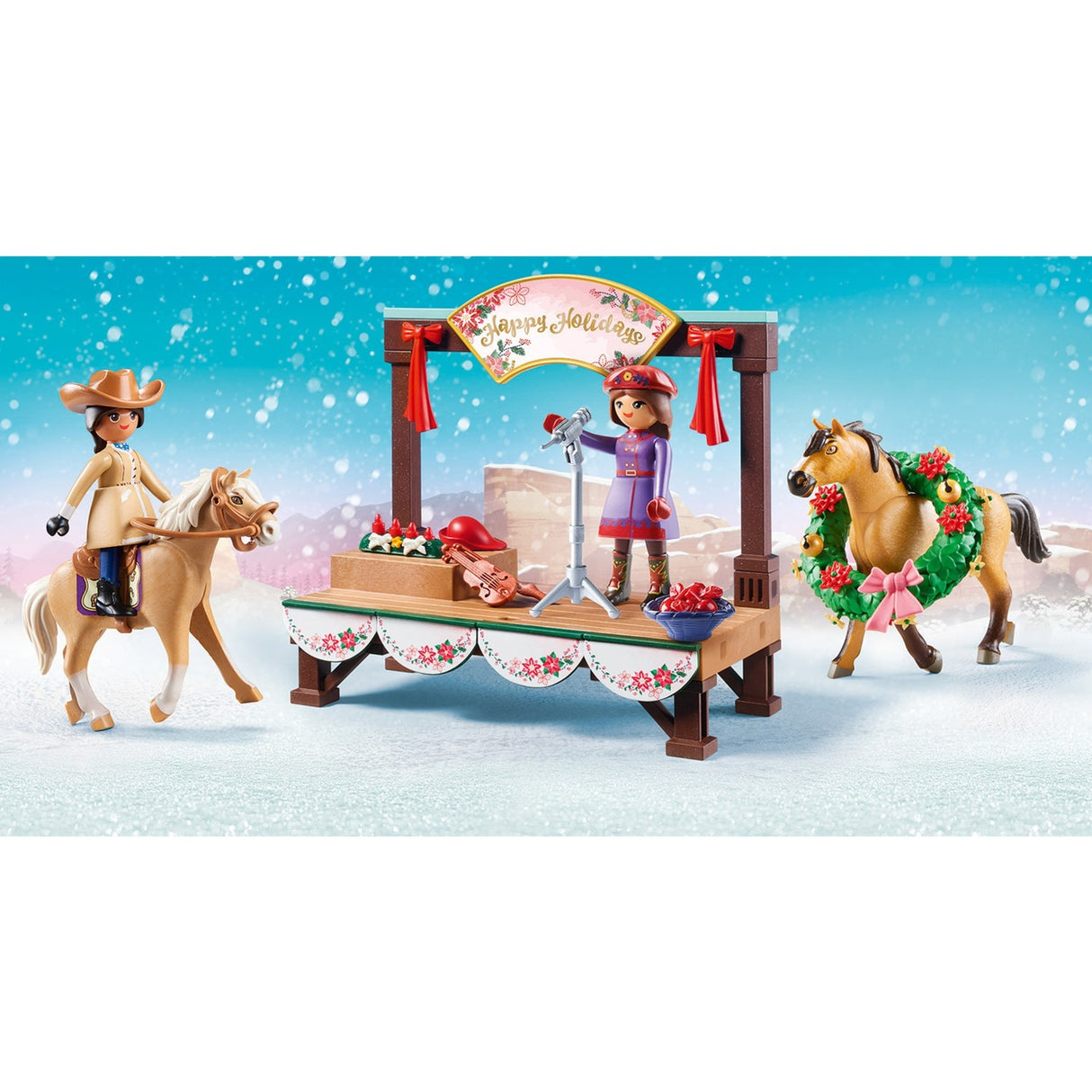 Playmobil Spirit - byggelegetøj til julekoncert (70396)