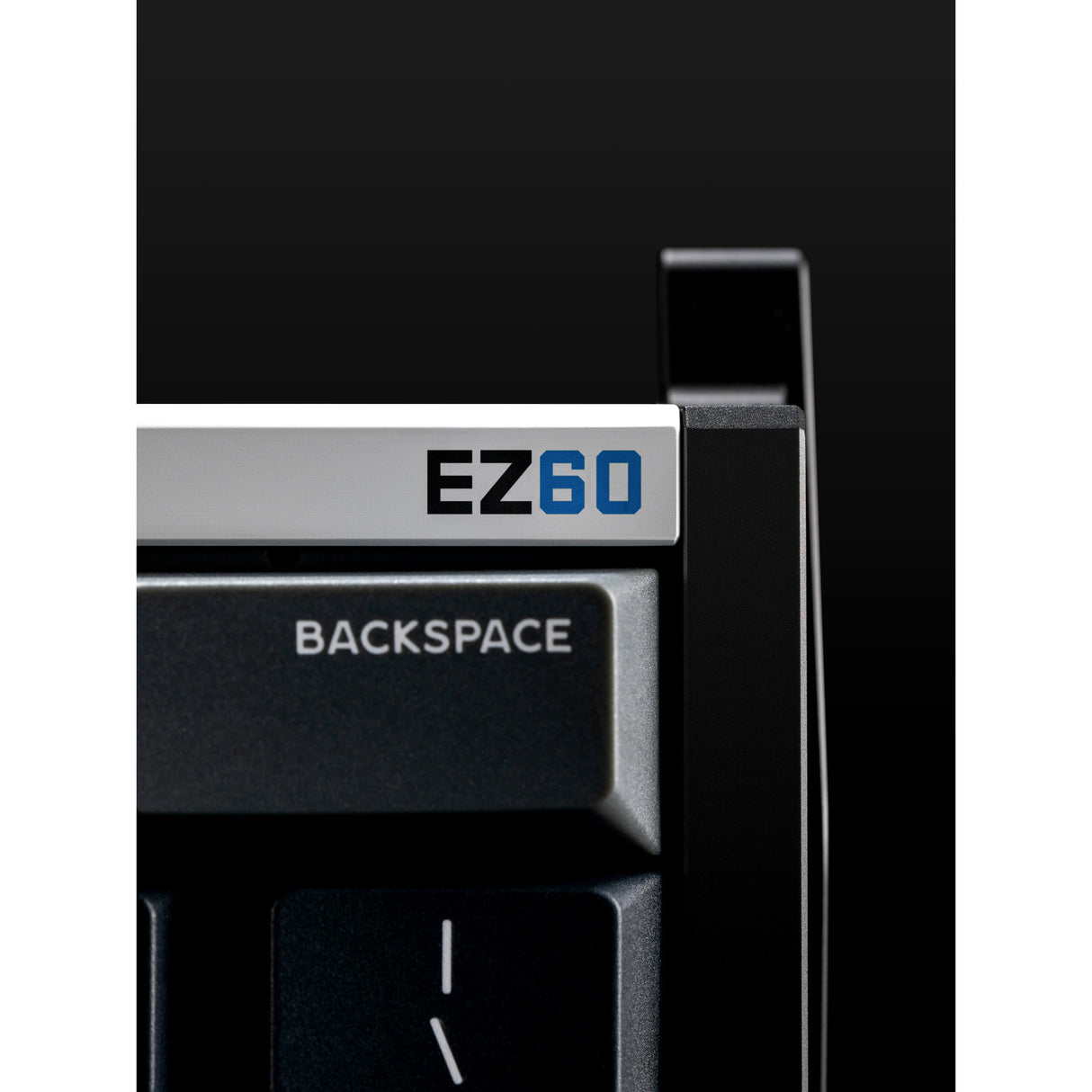 Iqunix ez60 magnetisk switch gaming tastatur (sort, us layout (qwerty), gateron magnetisk jade gaming, 60%, rgb, double shot pbt keycaps)