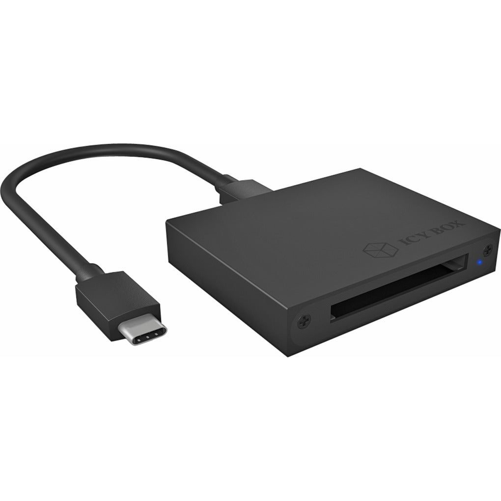 Icy box ib-cr402-c31 kortlæser kortlæser (sort, usb-c 3.2 (10 gbit s))
