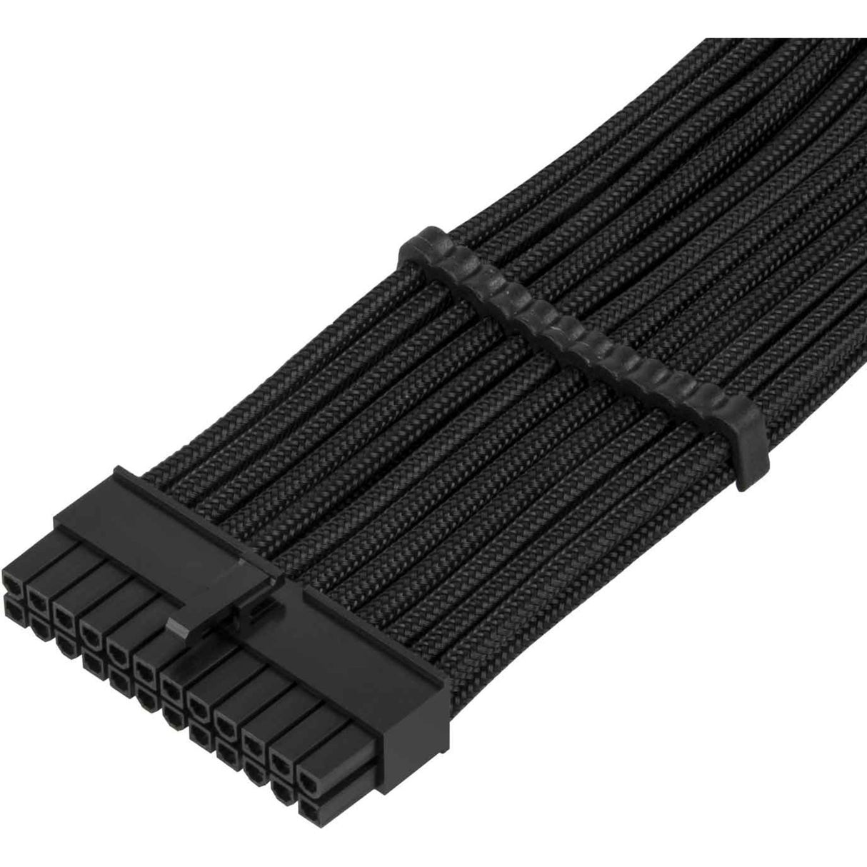 Silverstone sst-pp07e-mbb forlængerkabel (sort)