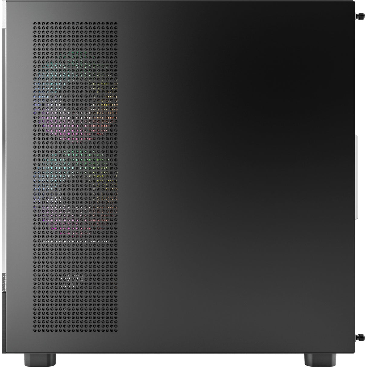 Montech xr midi tårnhus (sort | 2x USB-A | 1x USB-C | RGB | hærdet glas)