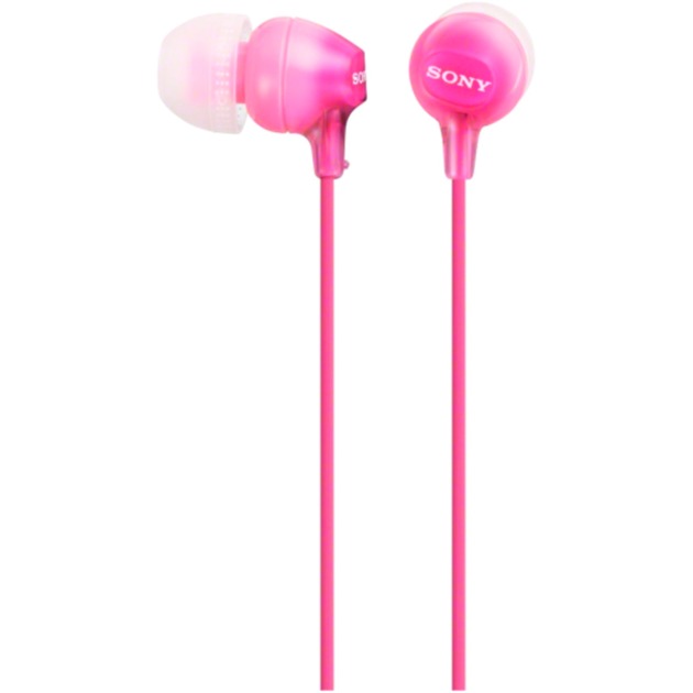 Sony mdr-ex15lpp in-ear øretelefoner (lyserøde)