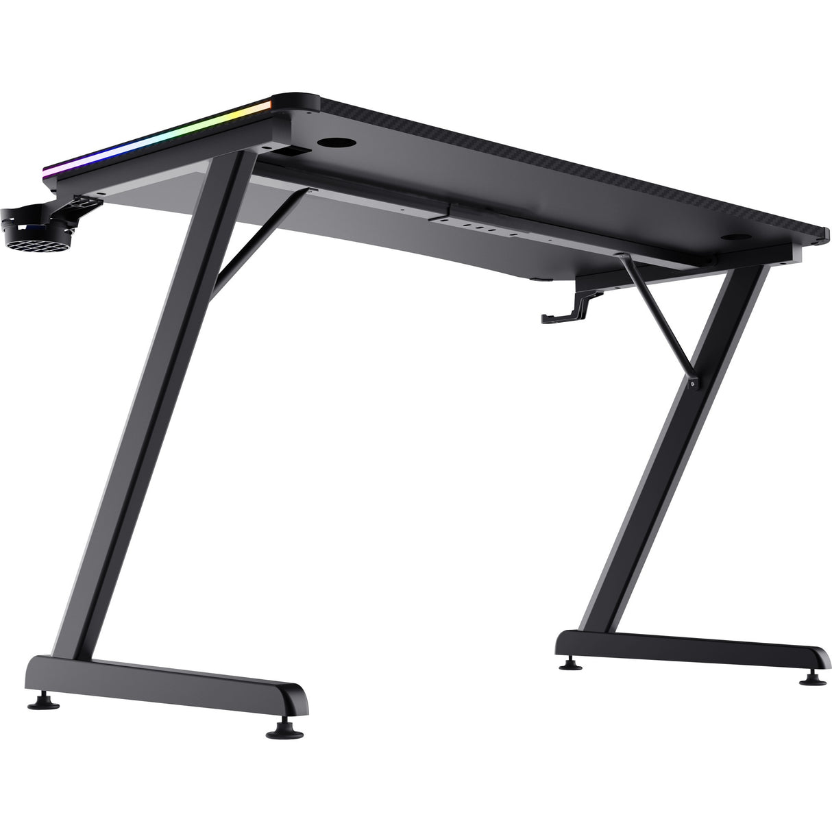 Trust GXT 709 Luminus RGB Gaming Desk Gaming Desk (sort)