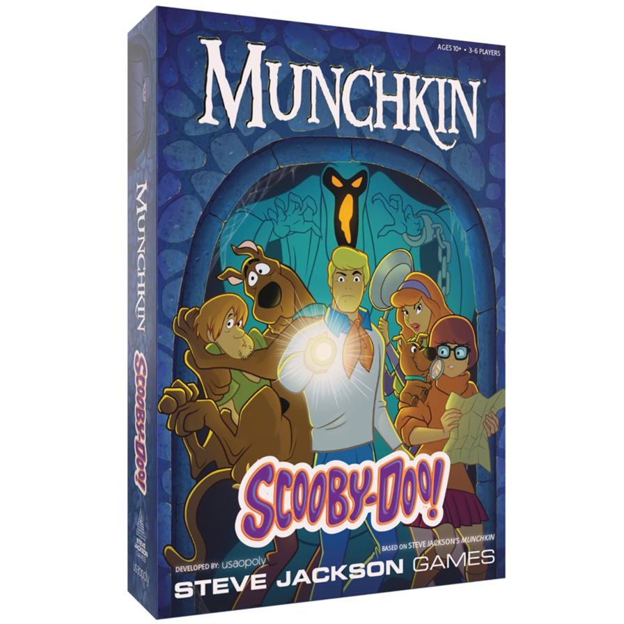 Europæisk spillernetværk munchkin: Scooby-doo kortspil (engelsk, 3 - 6 spillere, 60 minutter, fra 10 år)