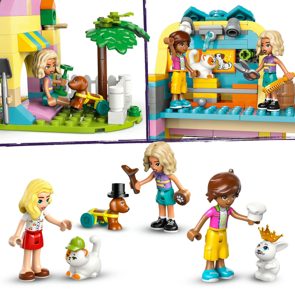 Lego friends butik med dyretilbehør - 42650