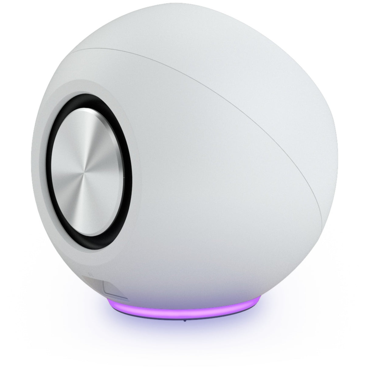 Creative Pebble SE PC-højttaler (hvid, Bluetooth, USB-C, AUX, RGB)