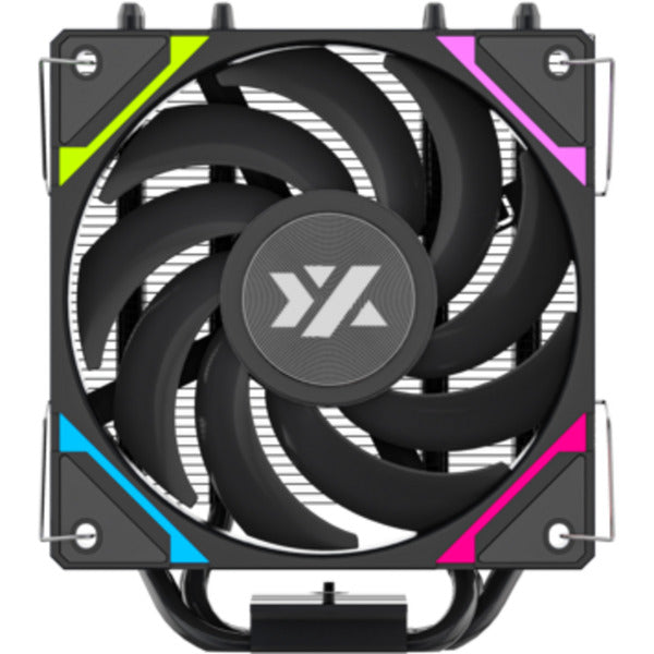Xyz PC Gear Thermax 4 RGB CPU-køler (sort, ARGB, PWM)