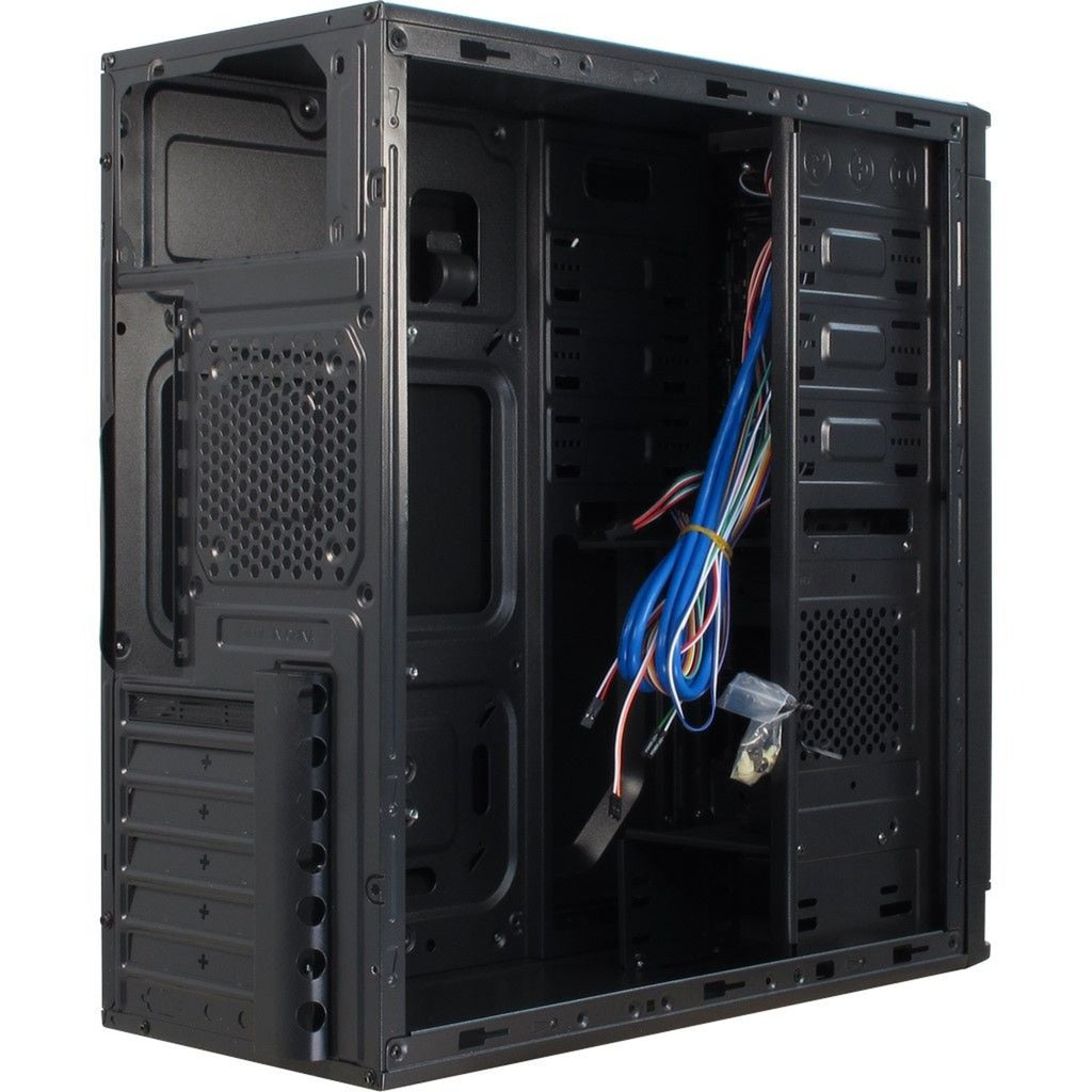 Inter-tech IT-5905 midi tårnhus (sort | 2x USB-A)