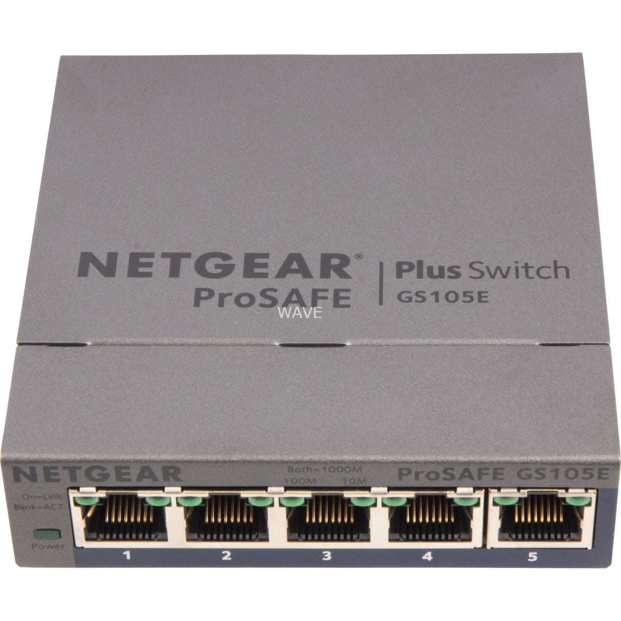 Netgear prosafe gs105e v2 switch (grå)
