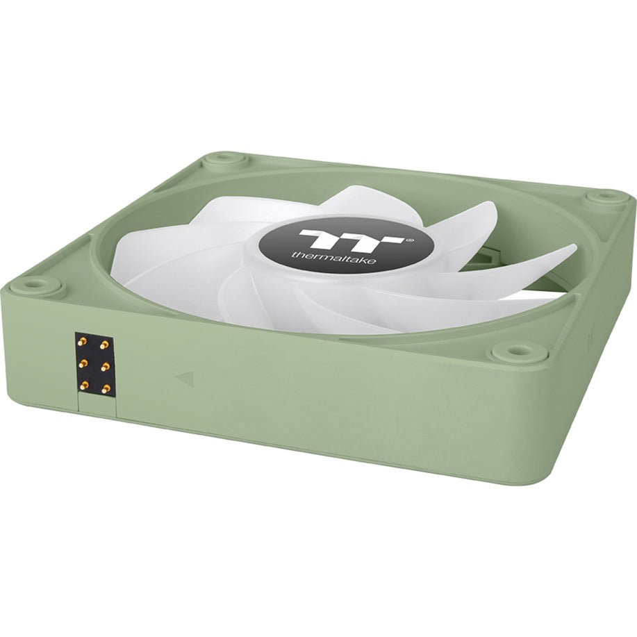 Thermaltake ct120 ex reverse argb sync pc køleventilator matcha grøn (3-fan pack) case fans (lysegrøn, 3 styk, 120 x 120 x 25 mm, pwm)