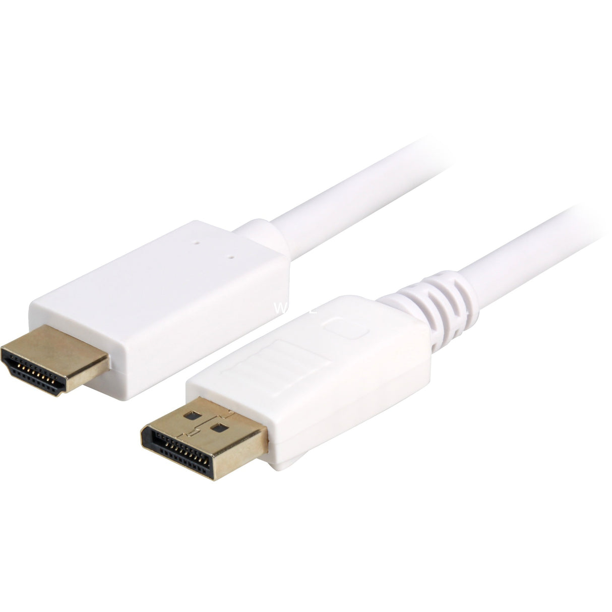 Sharkoon displayport 1.2 > hdmi-adapter (hvid, 1 meter, 4k)