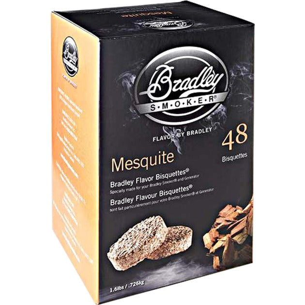 Bradley mesquite træbriketter rygende træ (48 stykker)
