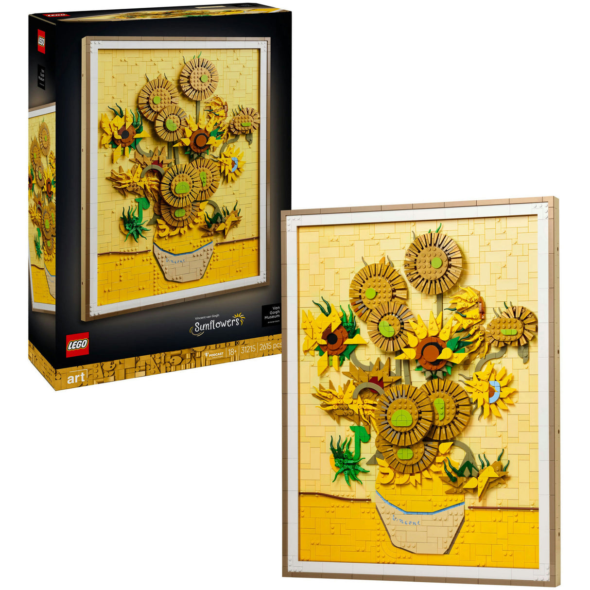 Lego kunst 31215 Vincent Van Gogh - Solsikker