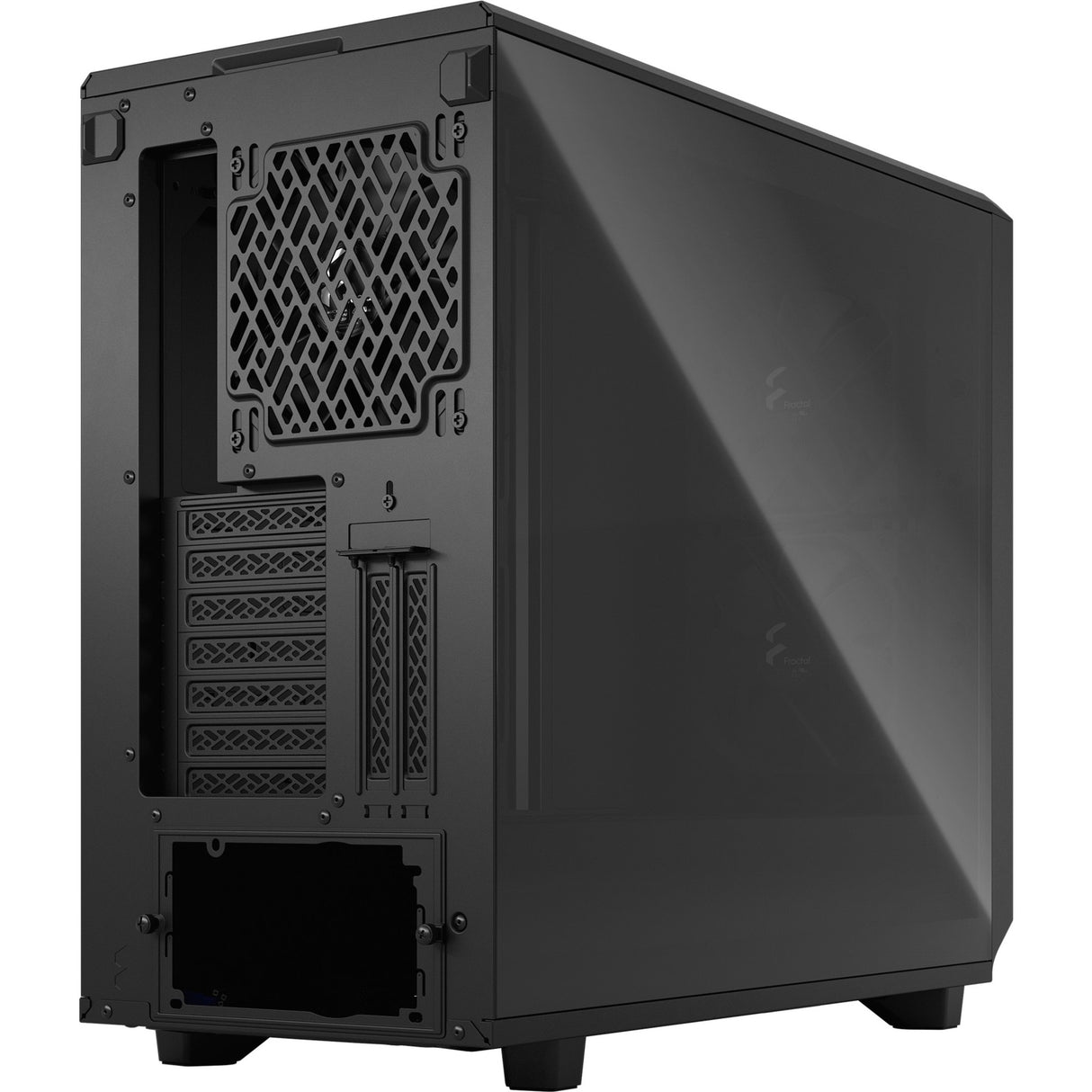 Fractal design meshify 2 lys hærdet glas midi tårnhus (sort | 2x USB-A | 1x USB-C | vindue)