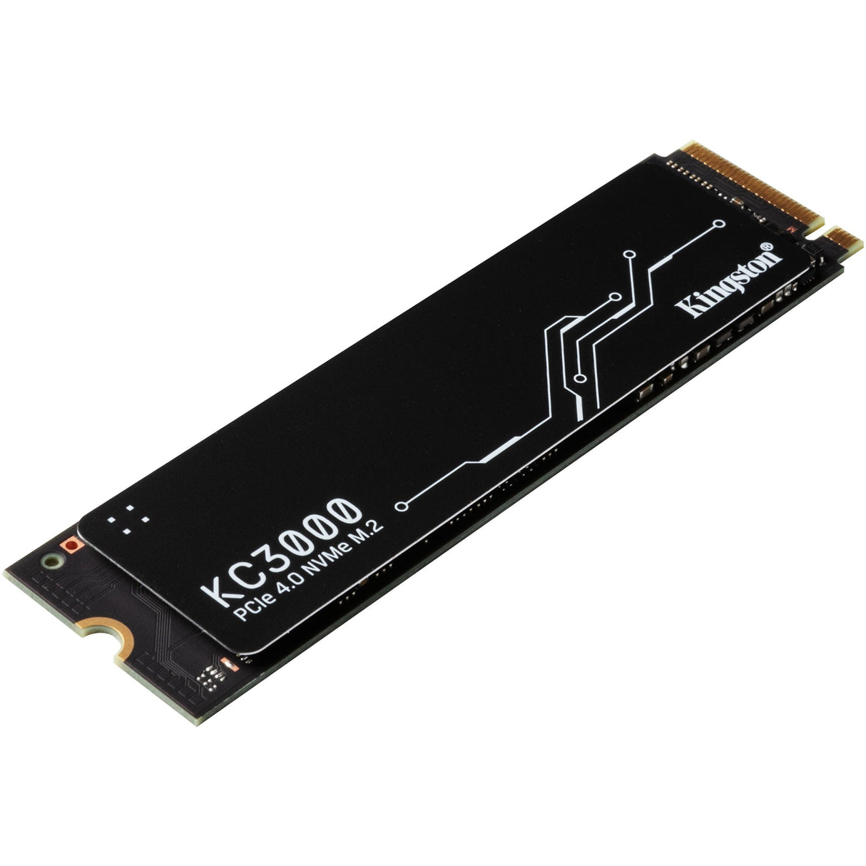 Kingston KC3000 1 TB SSD (sort, Skc3000S 1024G, PCIe 4.0 NVMe, M.2 2280)