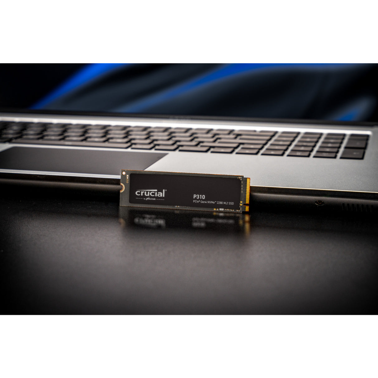 Crucial p310 500 gb ssd (sort, ct500p310ssd8, pcie gen 4.0 x4, nvme 2.0)