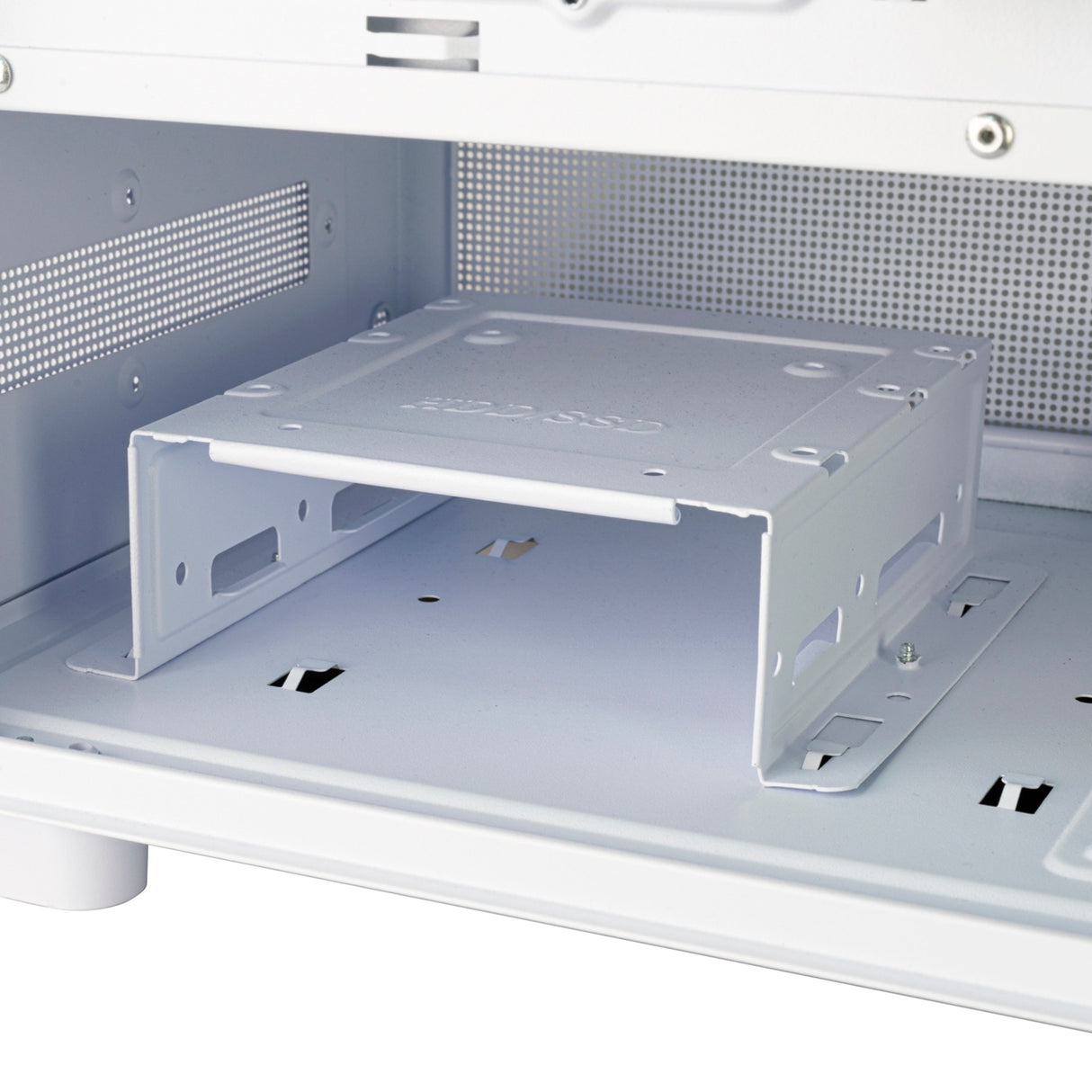 Silverstone lucid 04 mini tårnhus (hvid | 2x USB-A | 1x USB-C | RGB | hærdet glas)