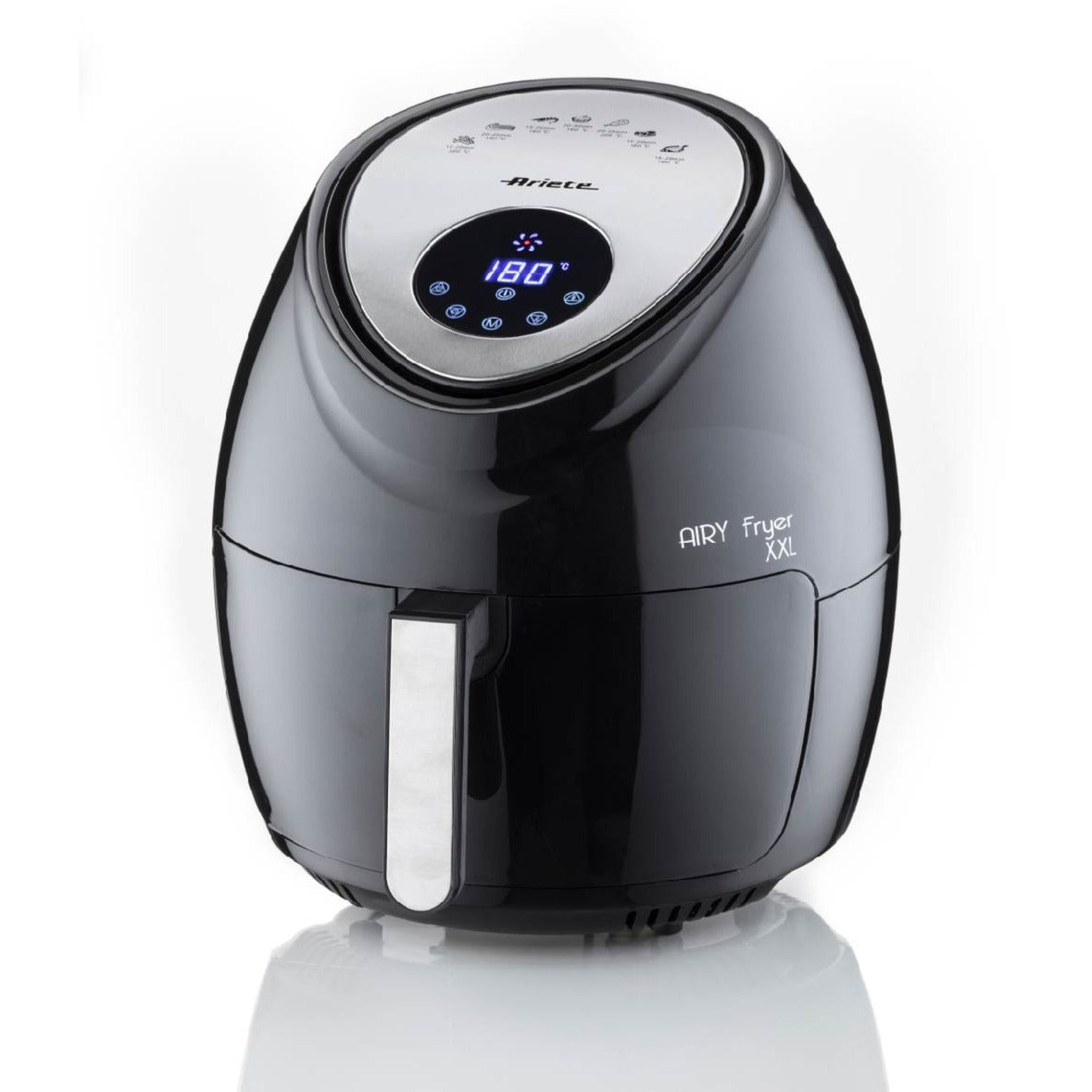 Ariete luftfrituregryde xxl varmluftfrituregryde (sort, 2,5 kg | 5,5 liter)