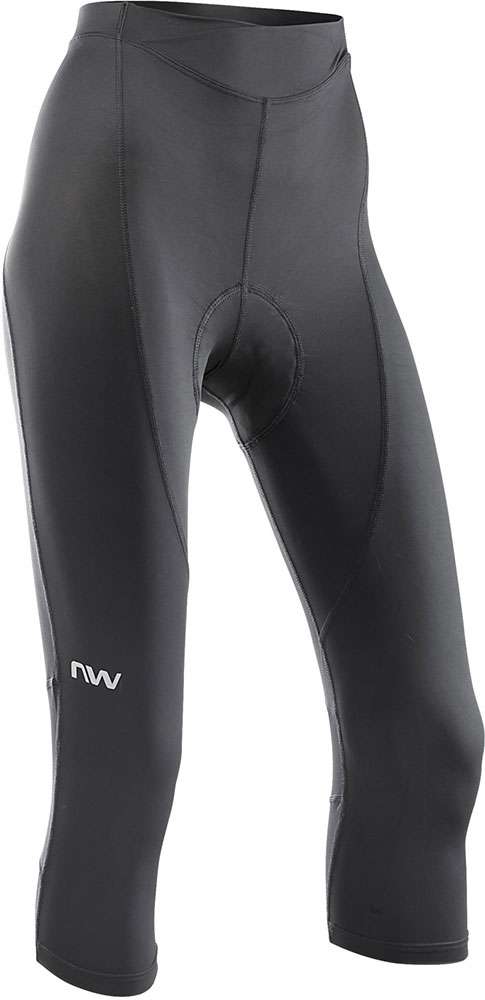 Northwave aktiv trusse - dames 3 4 bib shorts med pude