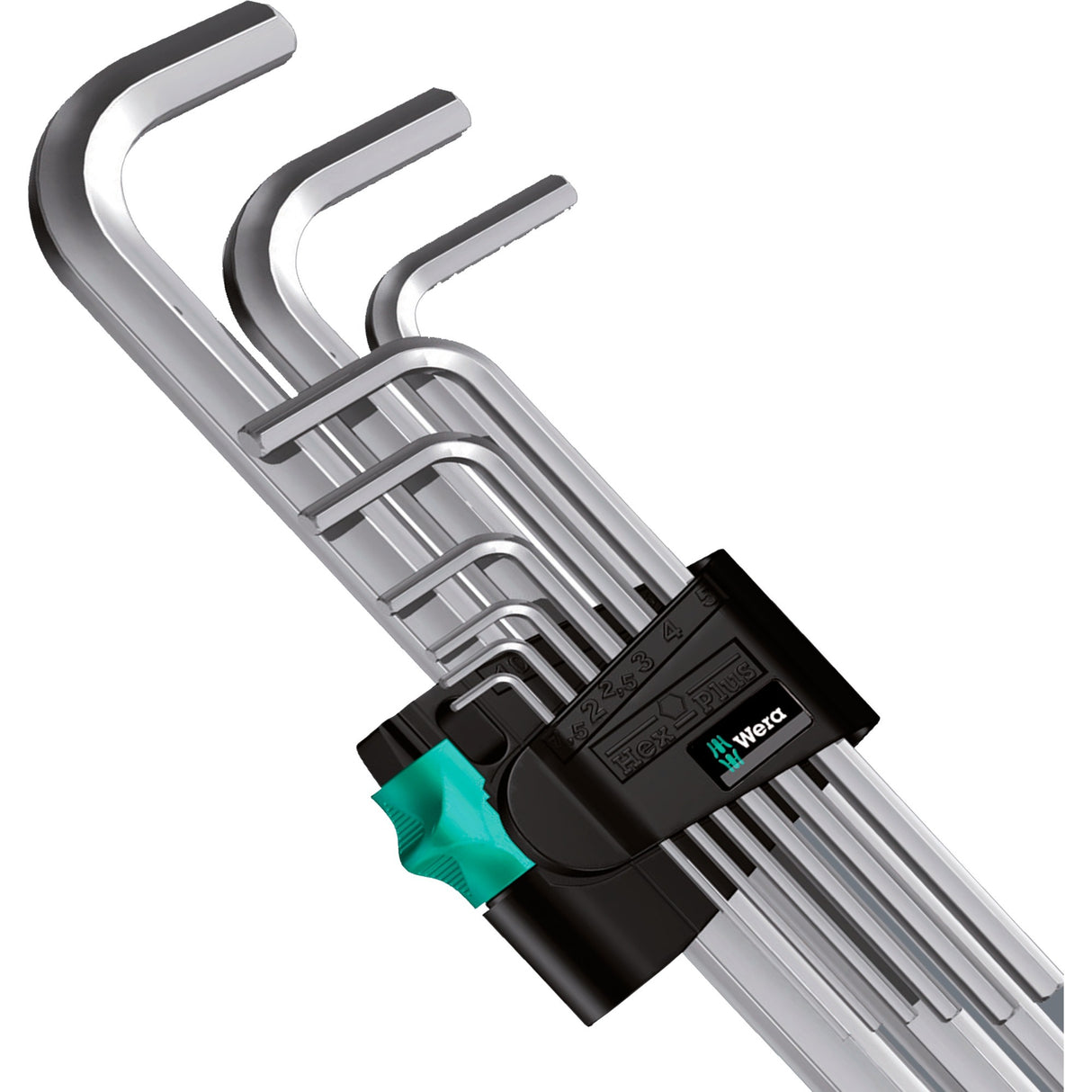 Wera 950 9 sekskantnøglesæt - 9 dele - 1,5-10 mm - 4013288030160