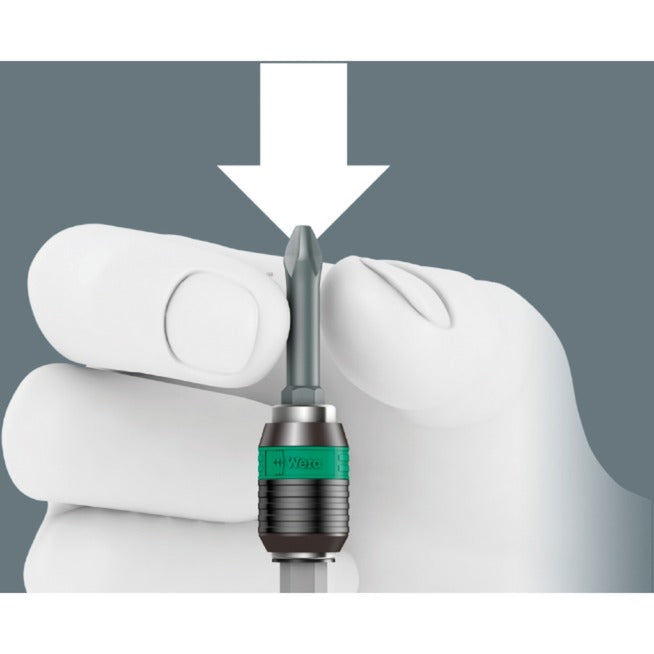 Wera bit-safe 61 universal 1, 61-delt bit sæt (sort grøn)
