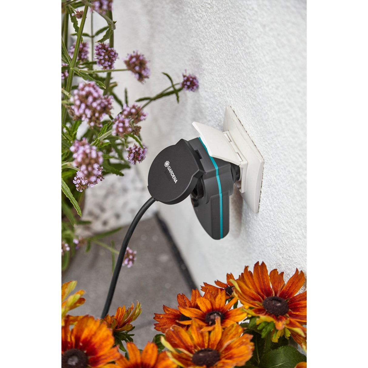 Gardena smart strømadapter vægstik (sort, 19095-20)