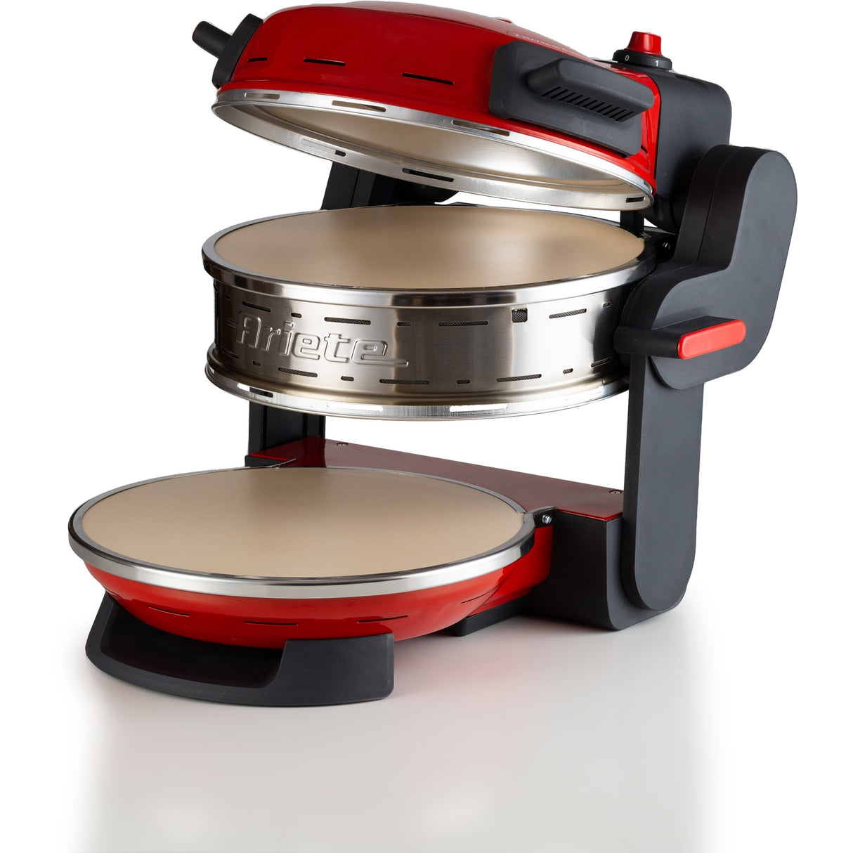 Ariete dobbelt pizzaovn 0927 00 (rød)