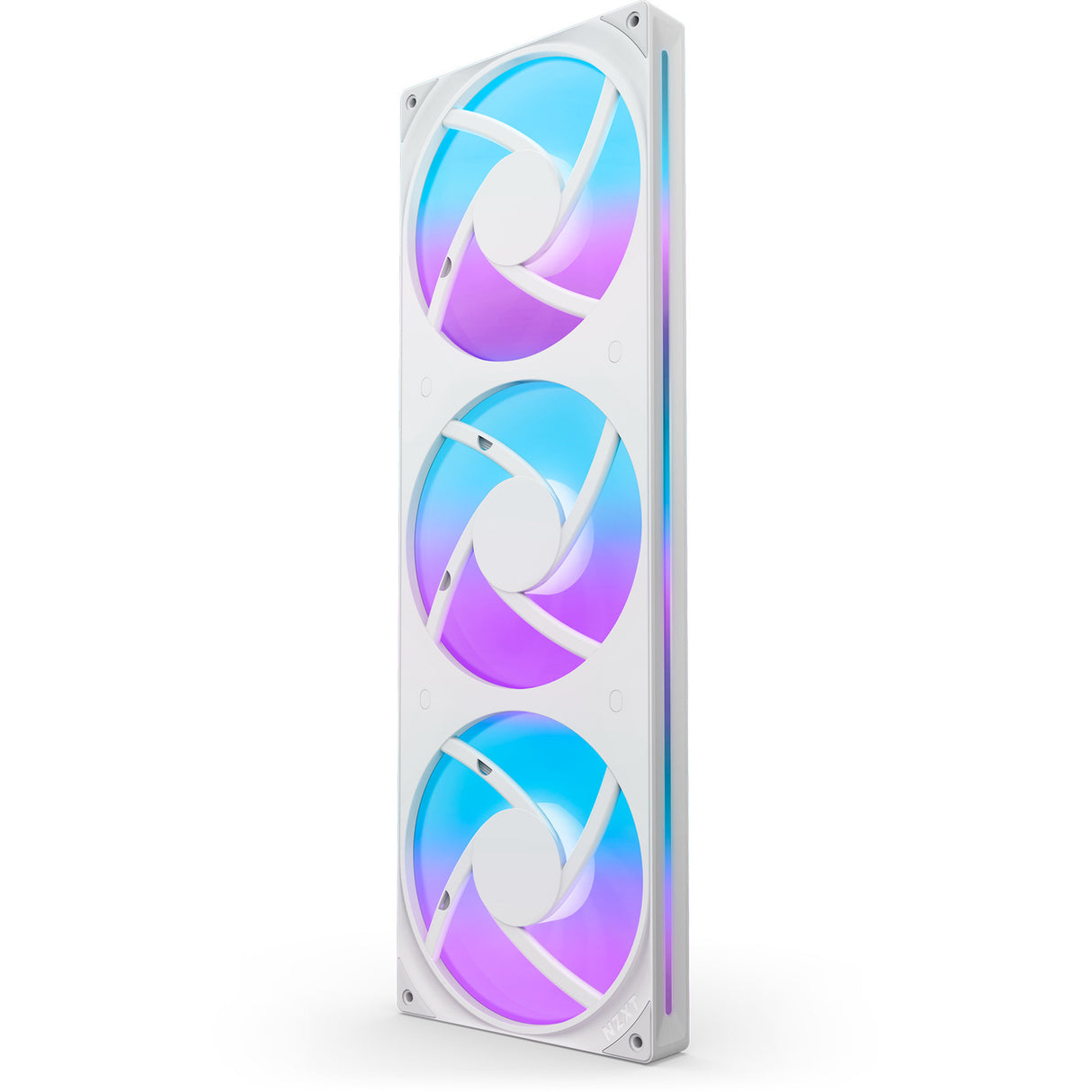 Nzxt f420 rgb core case blæsere (hvide, 3 stykker, 420 x 140 x 26 mm)