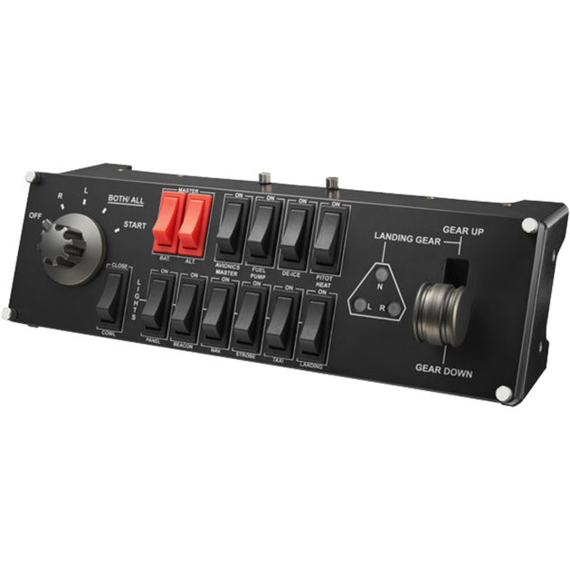 Logitech G Saitek Pro Flight Switch Panel Instrumentpanel (sort, pc)