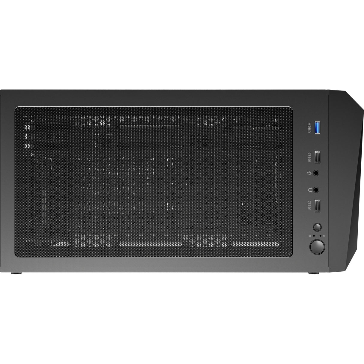 Antec ax67 argb midi tårnhus (sort | 3x usb-a | hærdet glas)