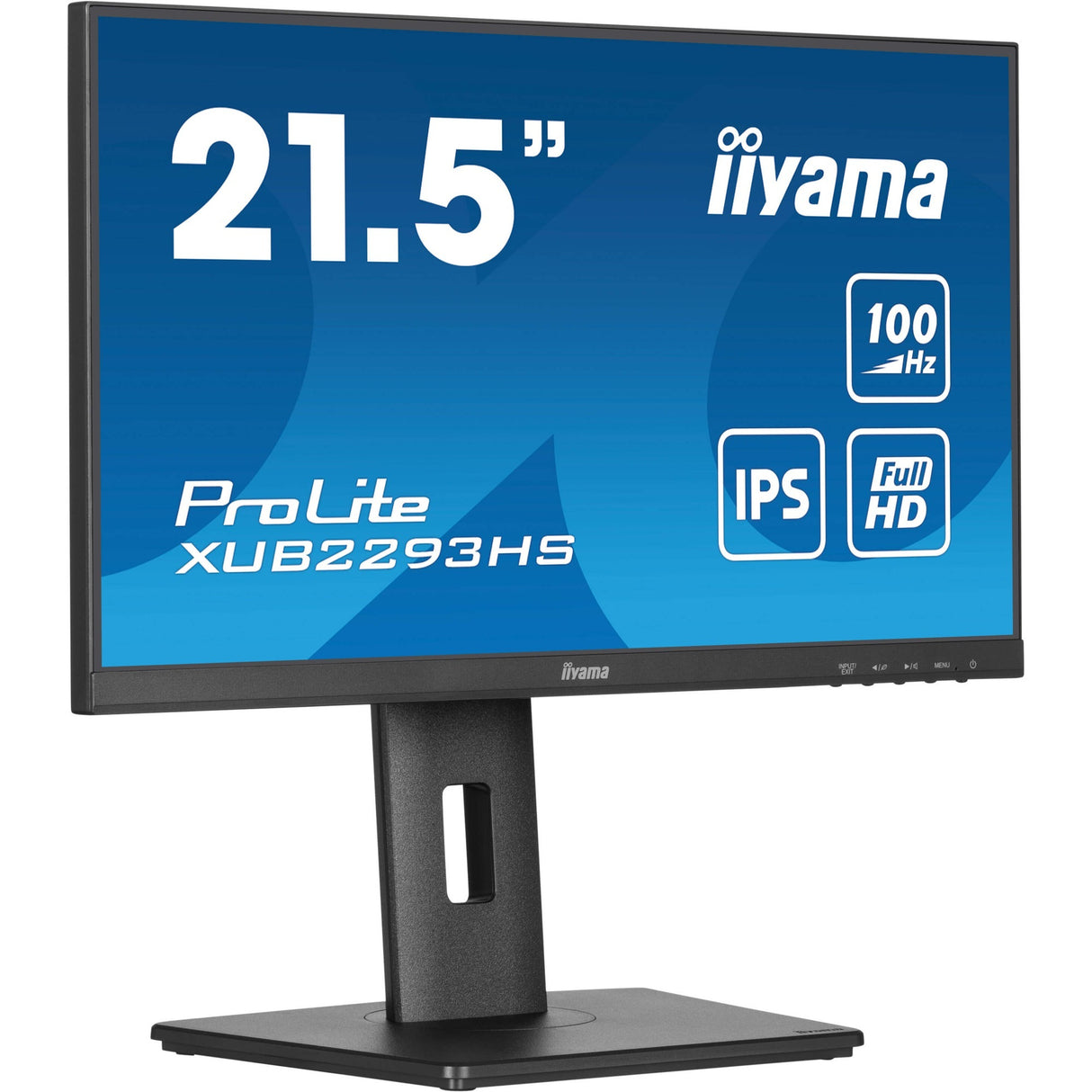 Iiyama prolite xub2293hs-b6 21.5 skærm (sort, hdmi, skærmport)