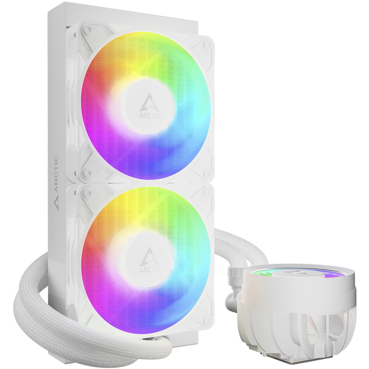 Arctic Liquid Freezer III Pro 240 A-RGB Vandkøling (hvid, 4-benet PWN blæserstik)