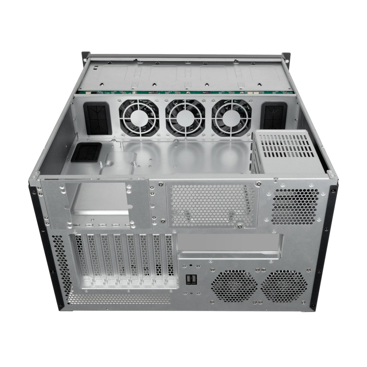 Silverstone rm61-312, rack, serverkabinet (sort | 6u)
