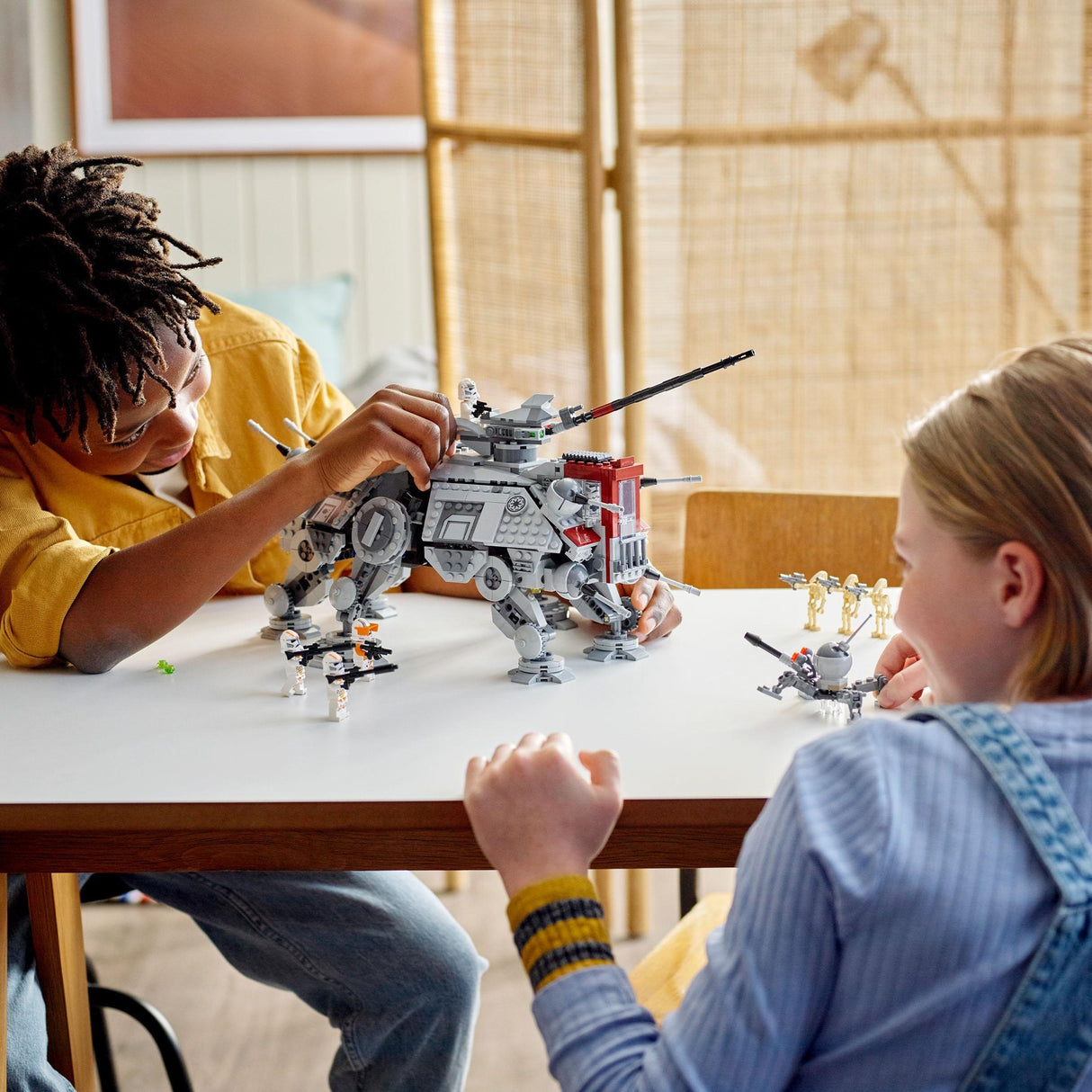 Lego star wars - at-te walker byggelegetøj (75337)