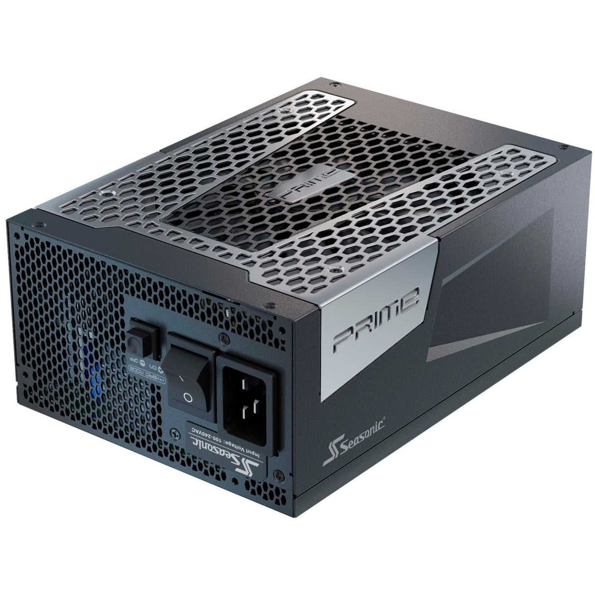 Seasonic Prime PX-1600 modulær 1600 watt strømforsyning (sort, 2x 12VHPWR, 8x PCIe)