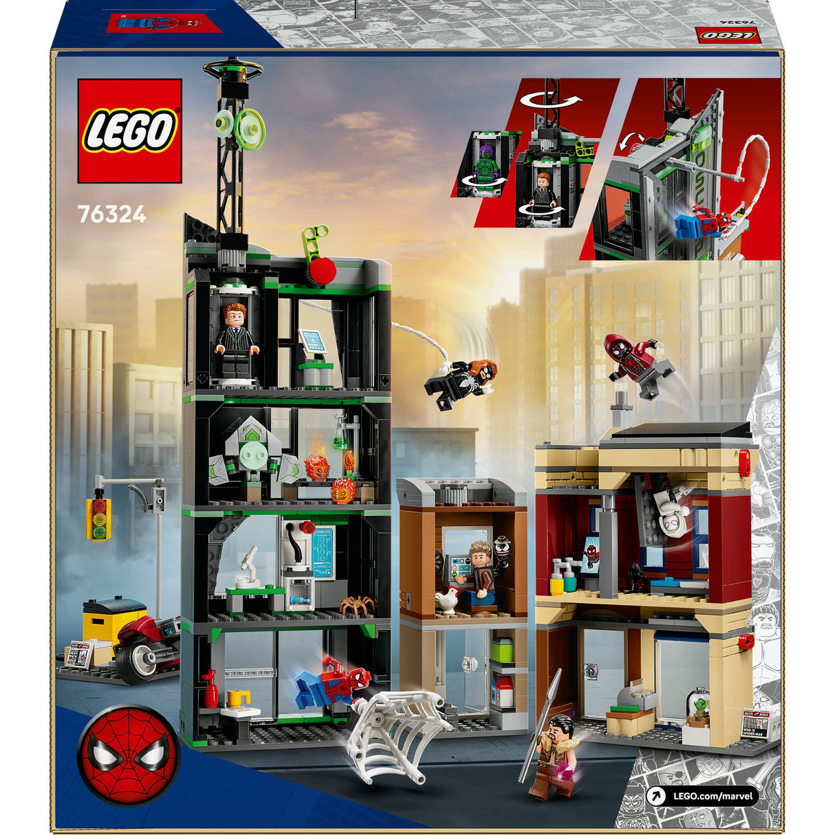 Lego® marvel spider-man vs. oscorp - 76324