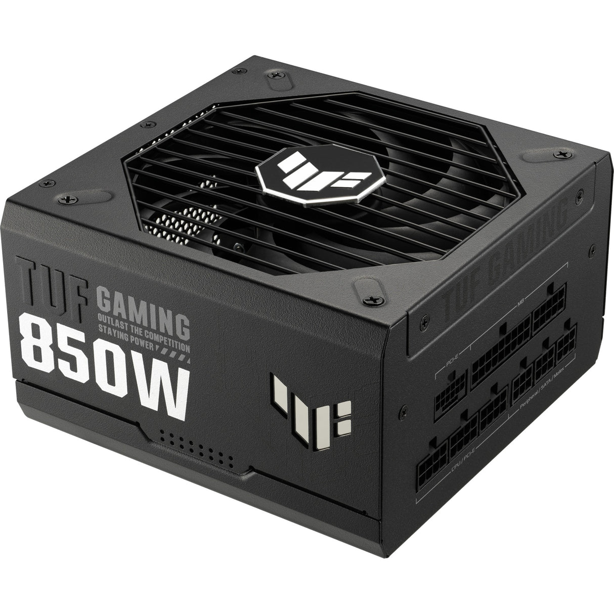 Asus tuf gaming gold modulær 850 watt strømforsyning (sort, 1x 12v-2x6, 3x pcie)