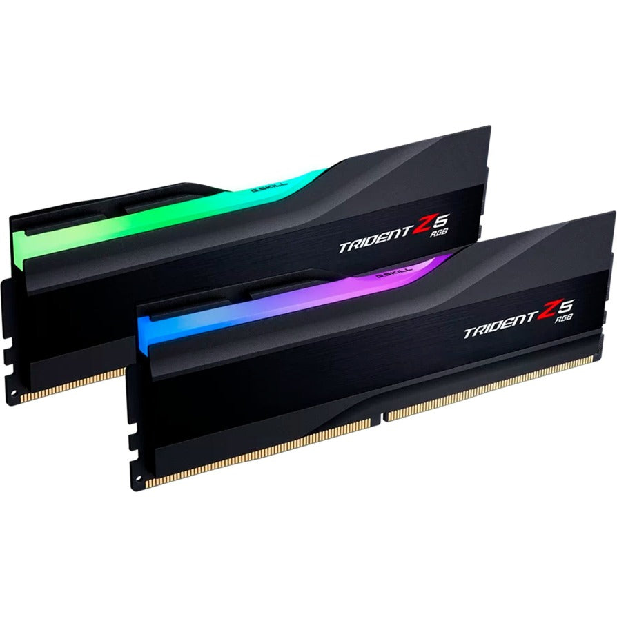 G.skill 64 GB ddr5-6000 RAM-sæt (sort, f5-6000j3636f32gx2-tz5rk, trident z5 rgb, xmp)