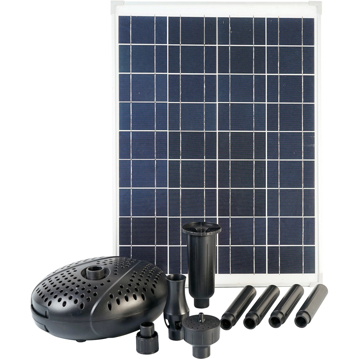 Ubbink solarmax 2500 pumpe (sort, inkl. solpanel, pumpe)