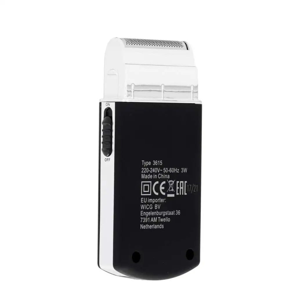 Wahl home products rejseshaversæt (sort og hvid, 8 dele)