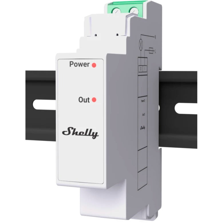 Shelly pro 3em 400а måleenhed (hvid)