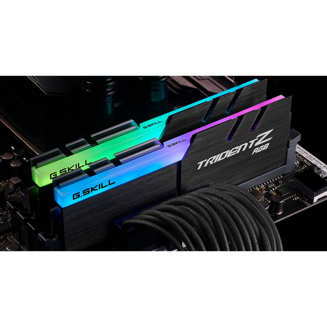 G.skill trident z rgb 16 gb ddr4-3000 (2x 8 gb) RAM (sort, f4-3000c16d-16gtzr, xmp 2.0)