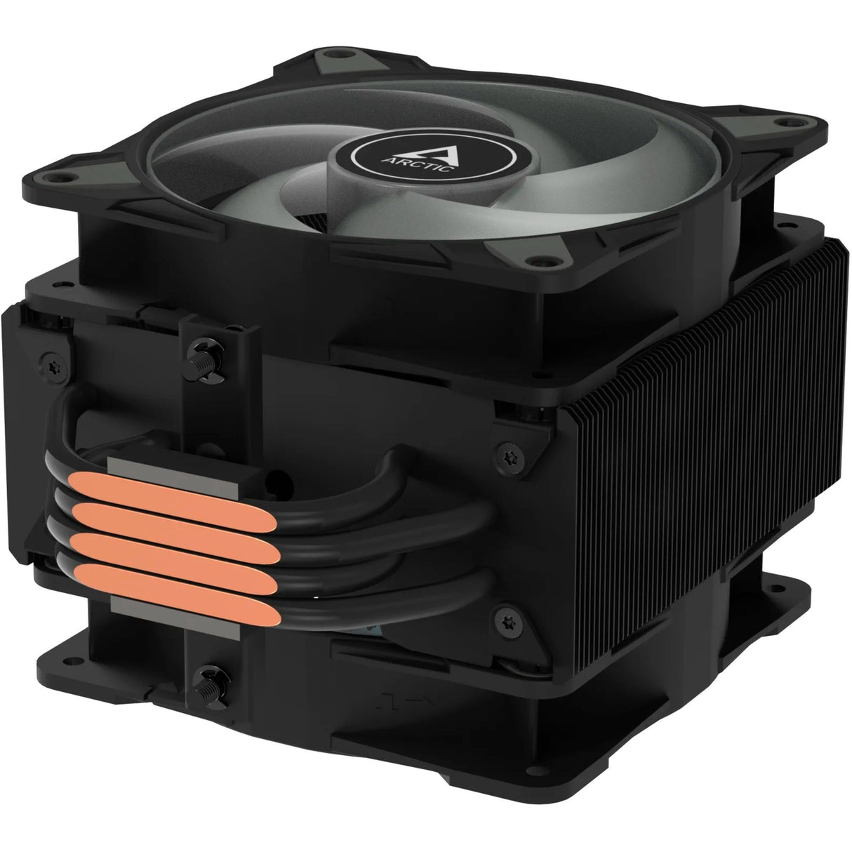 Arctic freezer 36 a-rgb cpu køler (sort, 4-benet pwm)