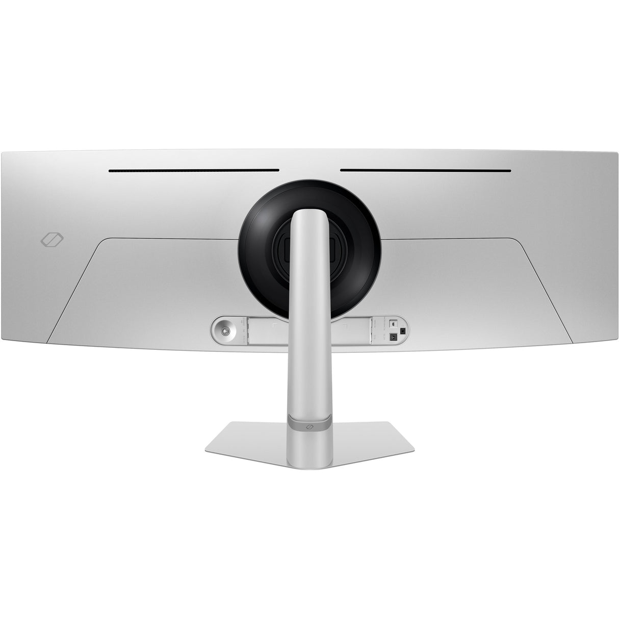 Samsung Odyssey OLED G9 G91SD 49 buet ultrabred gaming-skærm (sølv, HDMI, micro HDMI, skærmport, 3x USB-C, 144 Hz)